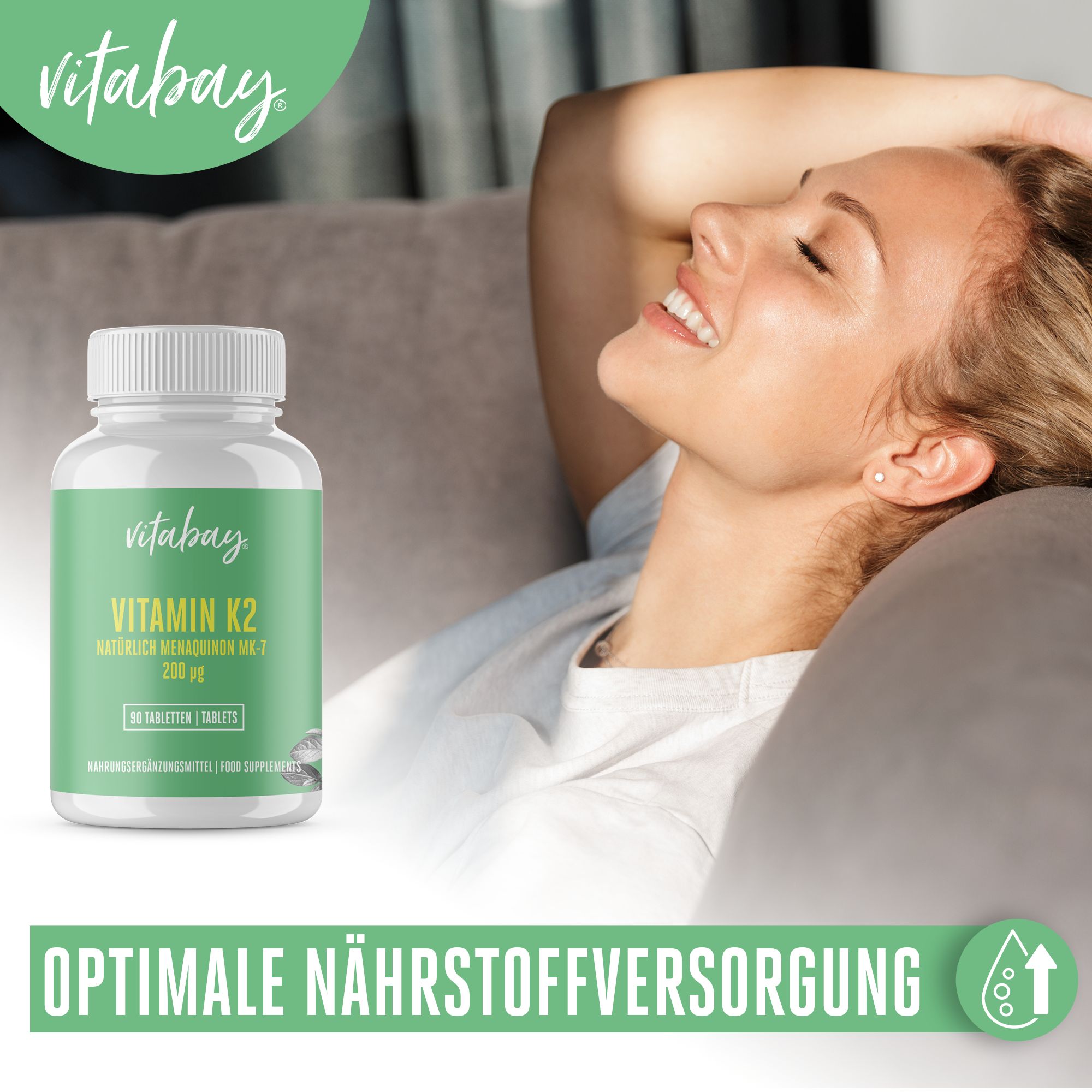 Vitabay Vitamin K2 200 µg