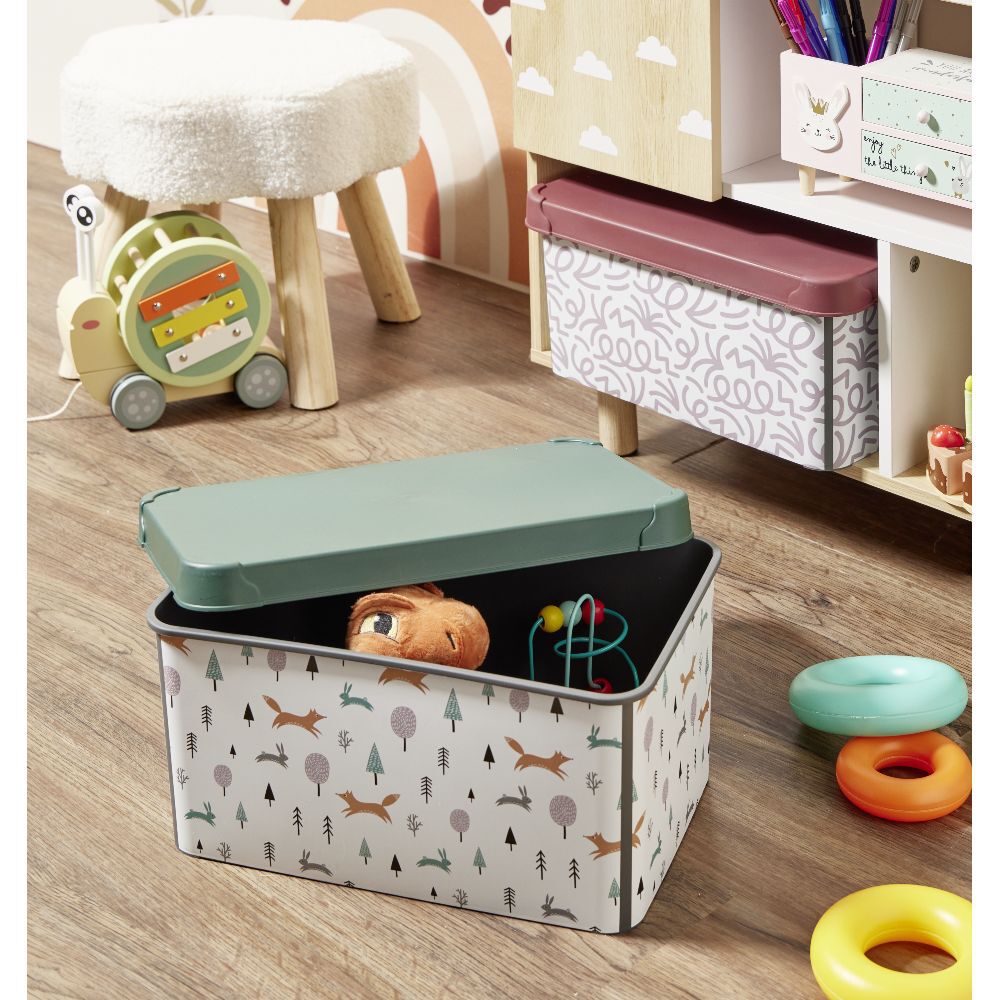 Boîte de rangement enfant 10L