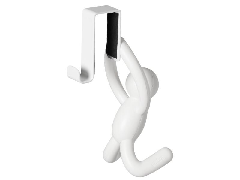 Umbra Türgarderobe Buddy 3 Haken, Weiss Haken für die Schranktüre