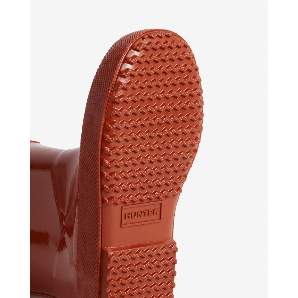 Køb Hunter Military Red Kids First Gloss Gummistøvler