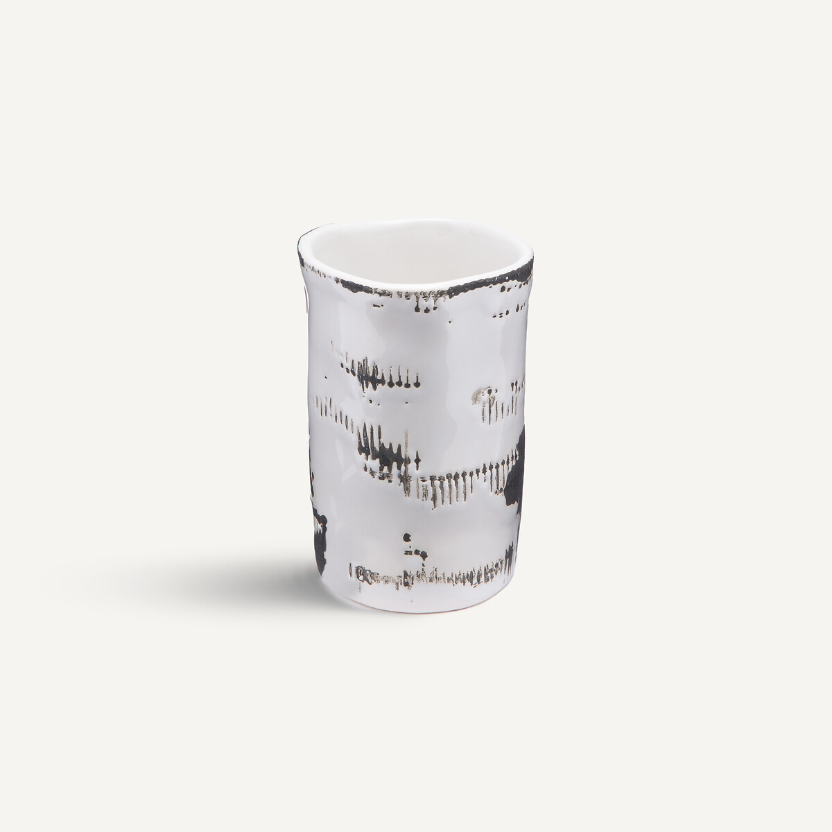 OTTO STUDIO PARA AM.PM<br>Vaso de cerâmica esmaltada, 12,5 cm de altura, bruto