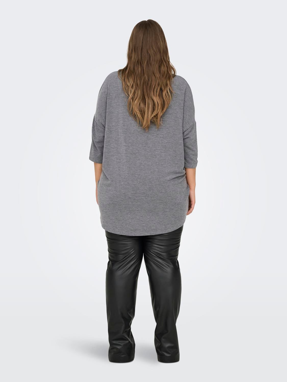 CARLAMOUR Top Dark Grey Melange