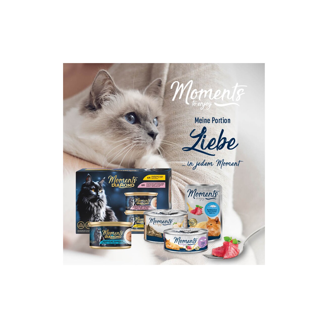 MOMENTS Kitten Huhn, Filet 12x70 g