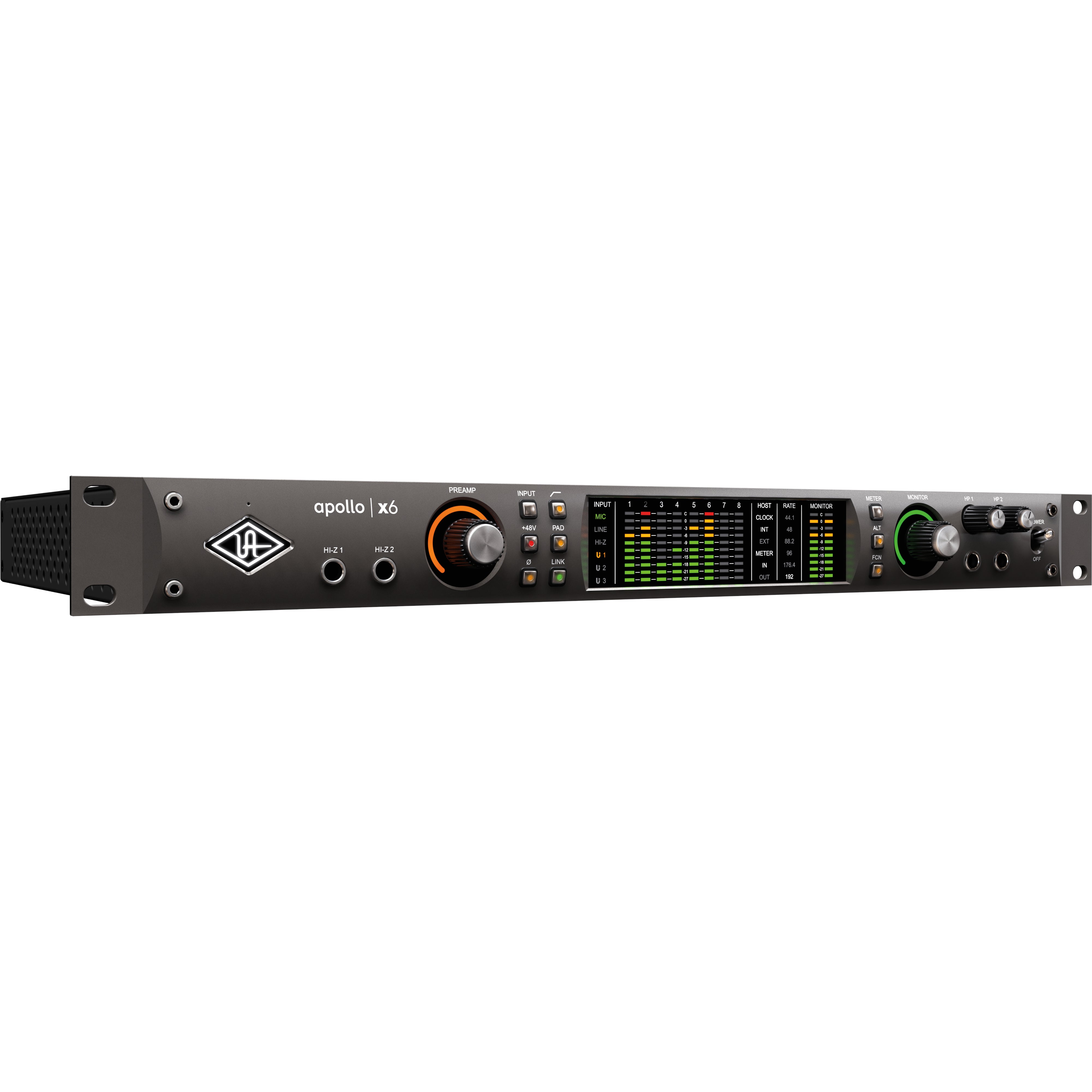 Universal Audio Apollo x6 Heritage Edition Thunderbolt 3 audio interface