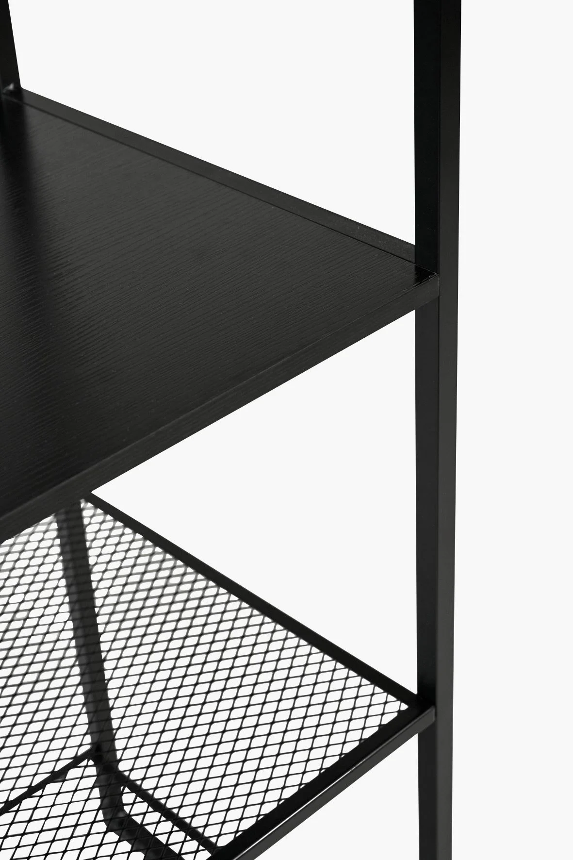 Klesstativ svart - 44x46,5x215 cm