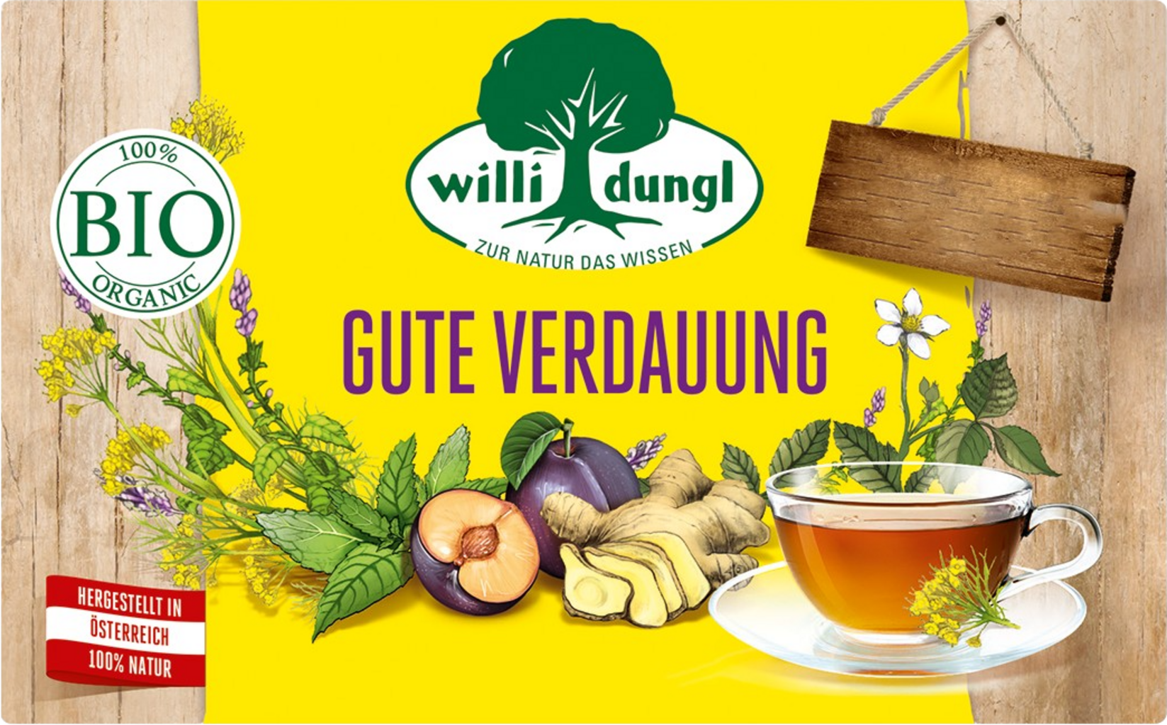 Willi Dungl  BIO-Tee Gute Verdauung, 40 g