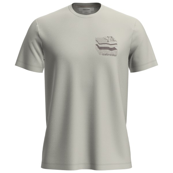 Icebreaker - Merino 150 Tech Lite S/S Tee Evolving Layers - Haut en mérinos