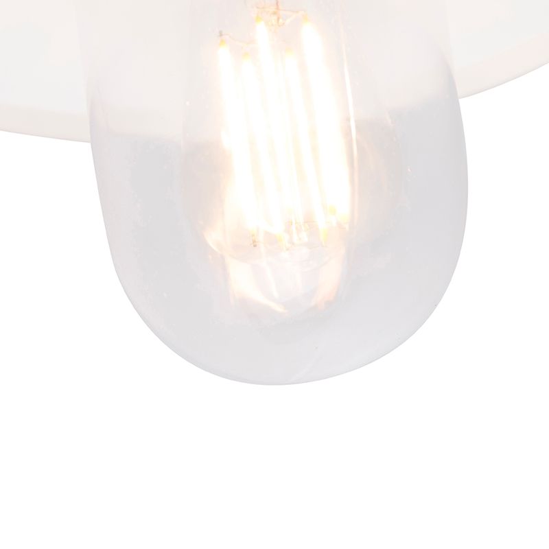 Moderne buitenwandlamp zwart IP44 - Kansas