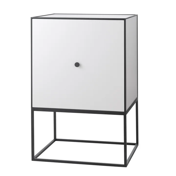 Audo - Frame Sideboard 49 (inkl. Tür & Regalboden), hellgrau