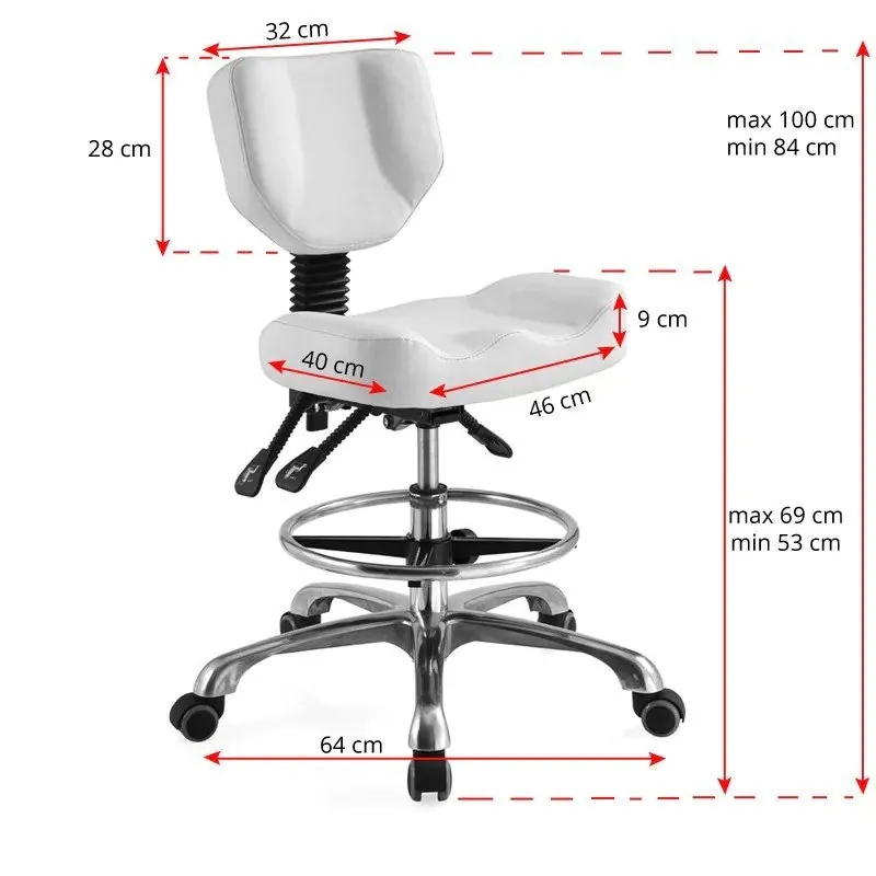 Activeshop Kosmetikstol A-4299 hvid