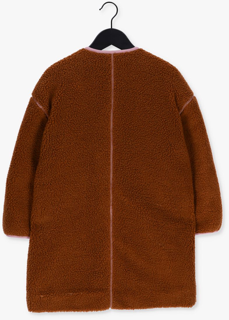 AO76 bruine ao76 teddy jas machu coat