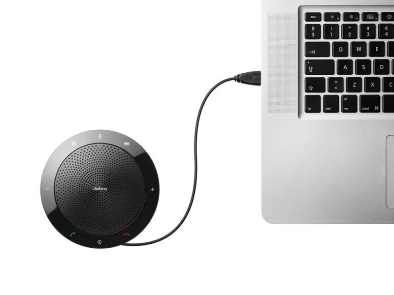 Jabra Speakerphone Speak 510 Mobile Freisprechlösung mit USB und Bluetooth
