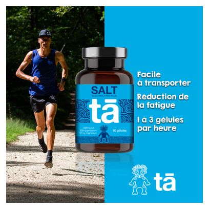 Gélules Sel/Electrolytes Tā Energy - 60 gélules