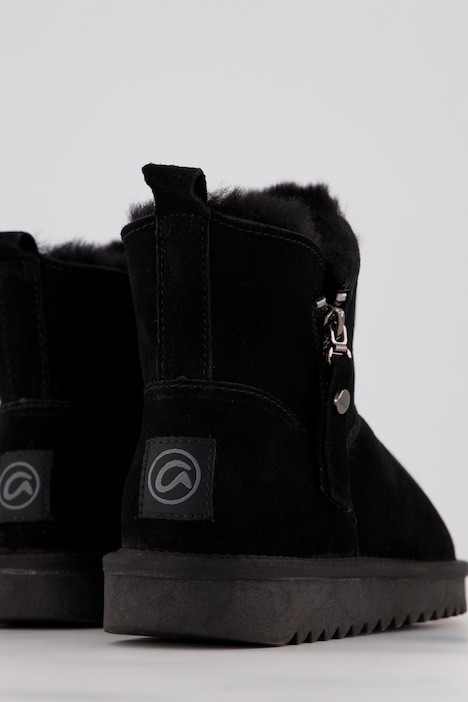 Ara Lammfell-Boots, Zipper, kuschelweich, leicht