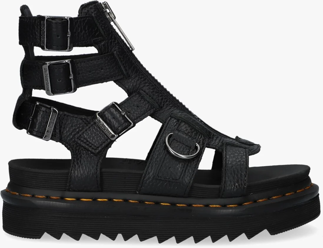 DR MARTENS zwarte dr martens sandalen olson