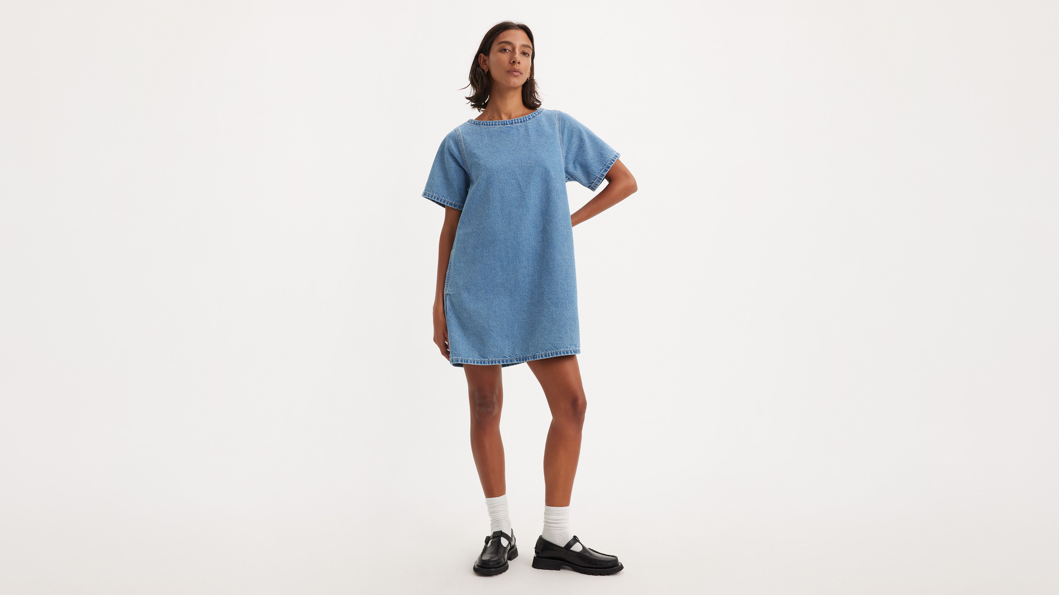 Levi's® WellThread® robe Wildflower - Wild Bloomer - Bleu