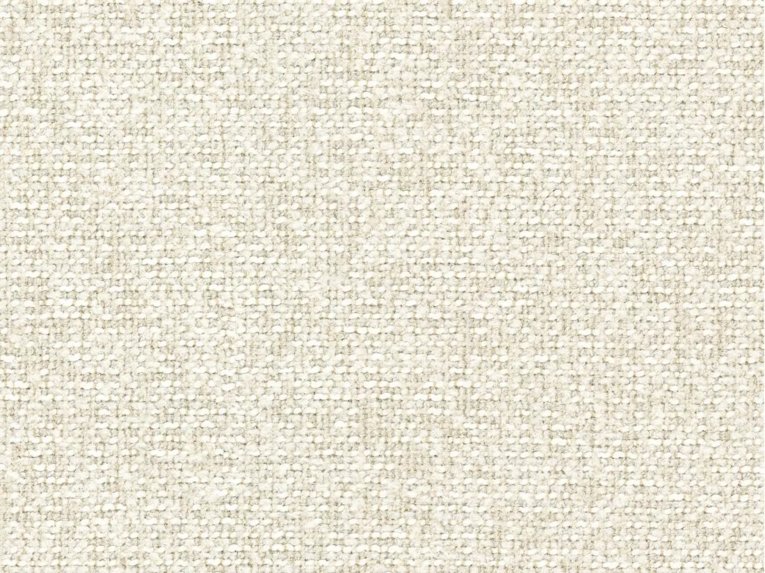 Pouf en tissu texturé beige MONELIA