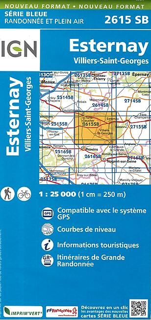 IGN - 2615 SB ESTERNAY 1 25 000