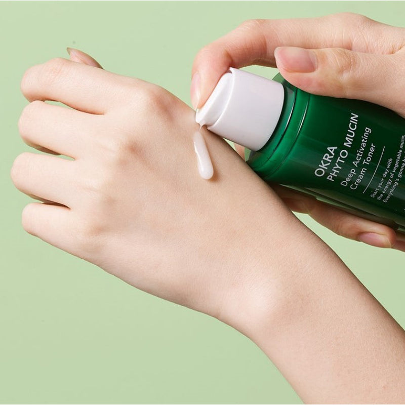 Okra Phyto Mucin Deep Activating Cream Toner