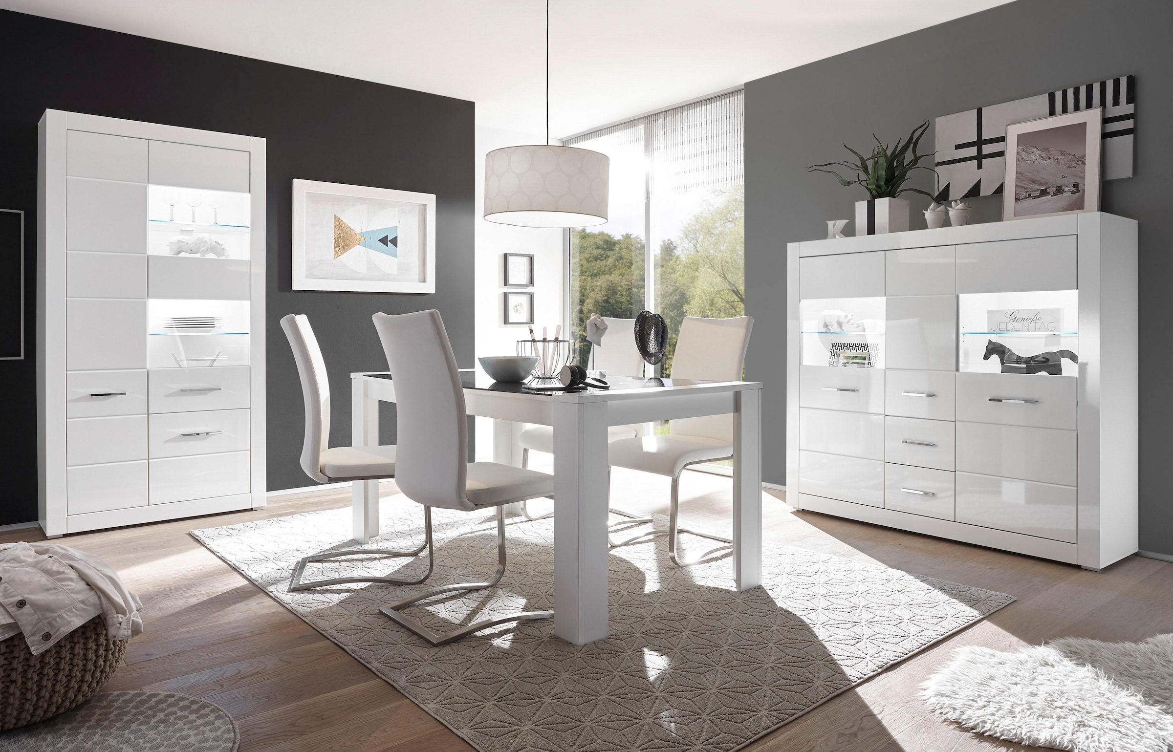 INOSIGN Highboard »BIANCO« Breite 149 cm