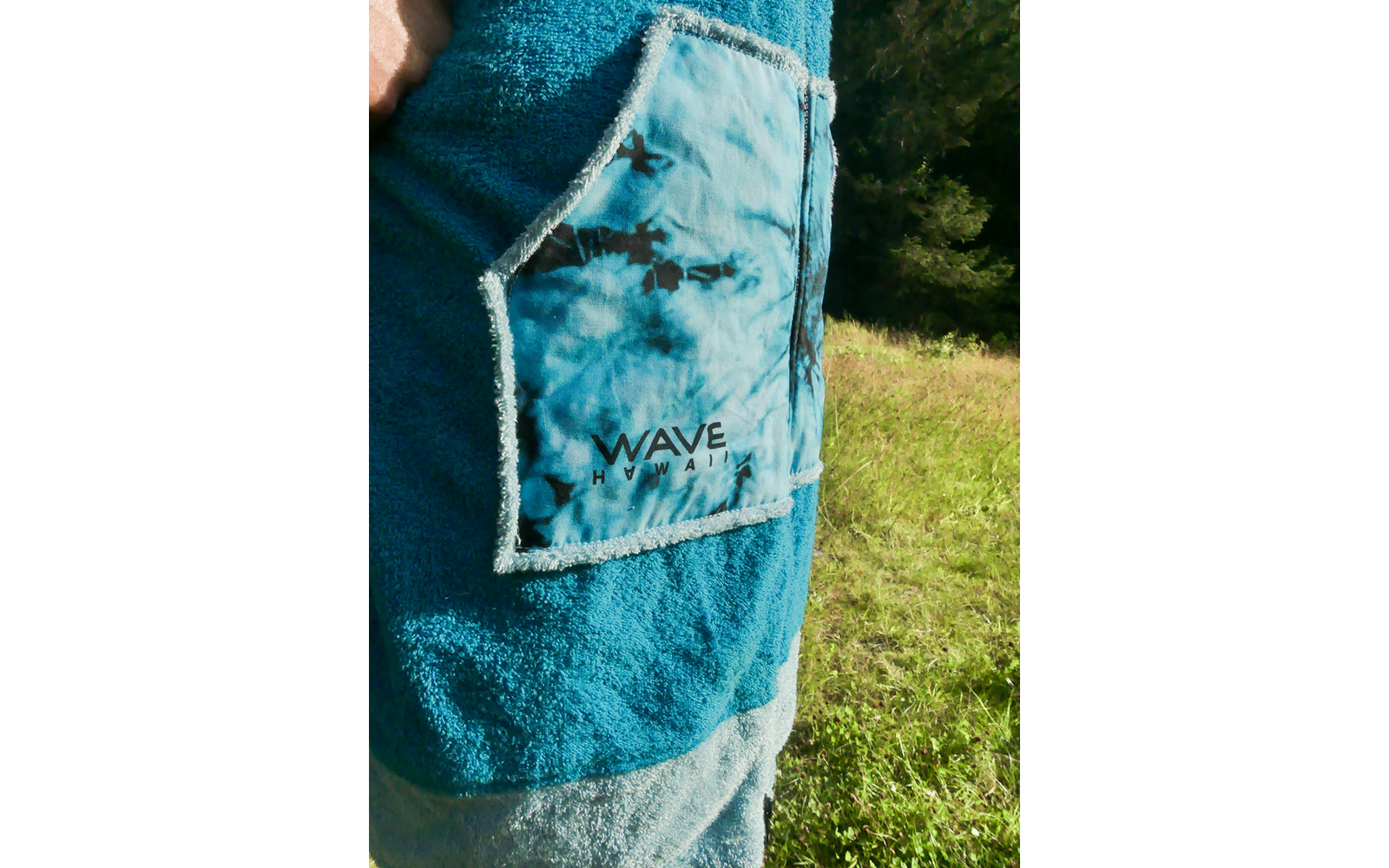 Wave Hawaii Reißverschluss Poncho Flyh Unisex M