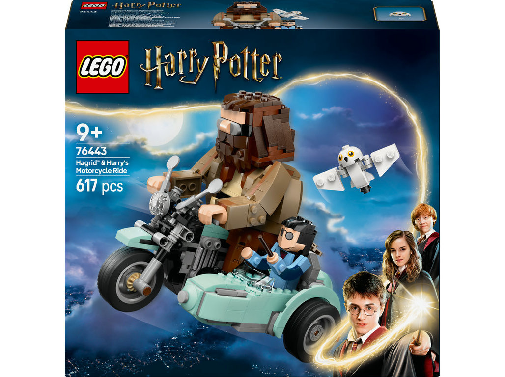 MOTA DE HAGRID E HARRY LEGO HARRY POTTER TM