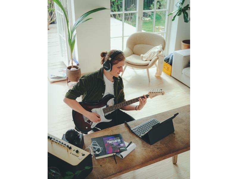 Yamaha E-Gitarre PACIFICA 112 V – Sonic Blue E-Gitarre für Anfänger