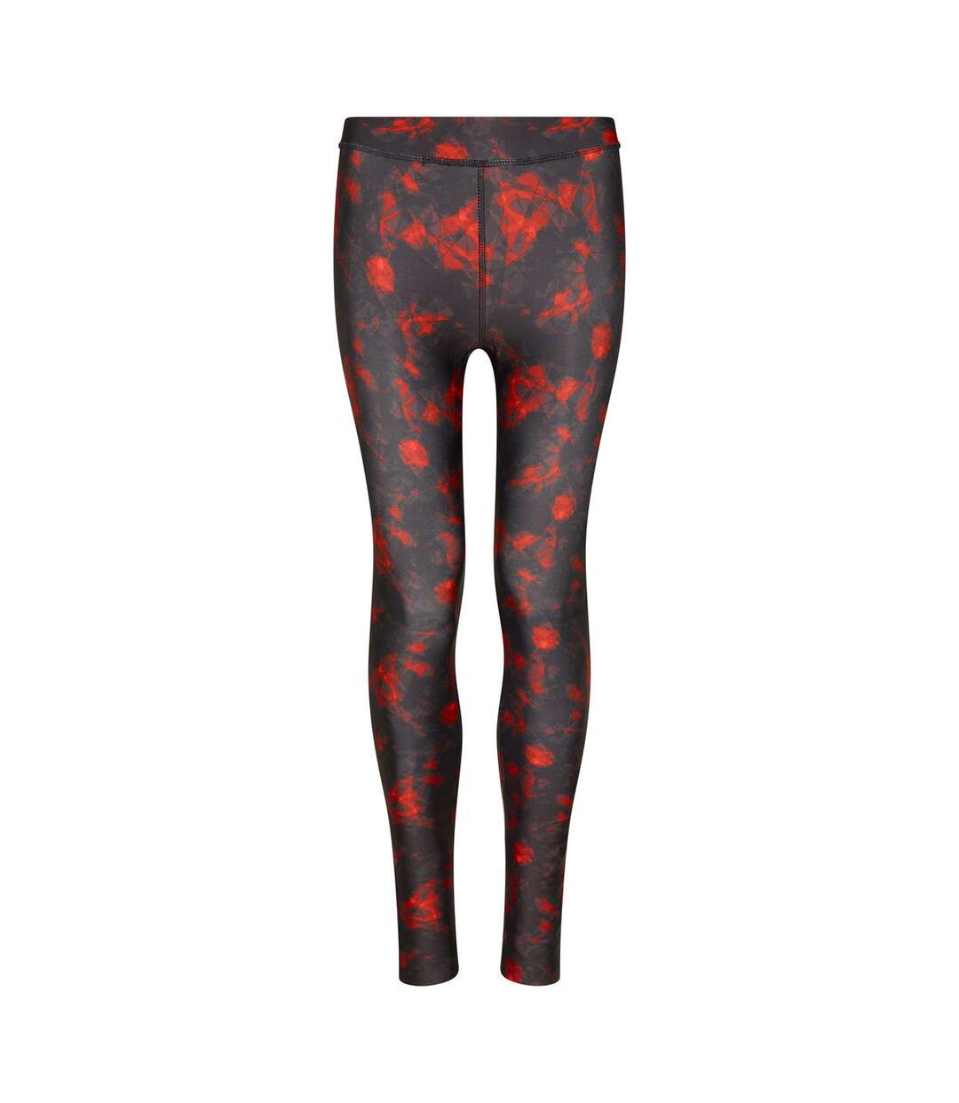Legging imprimé femme - JC077 - noir et rouge