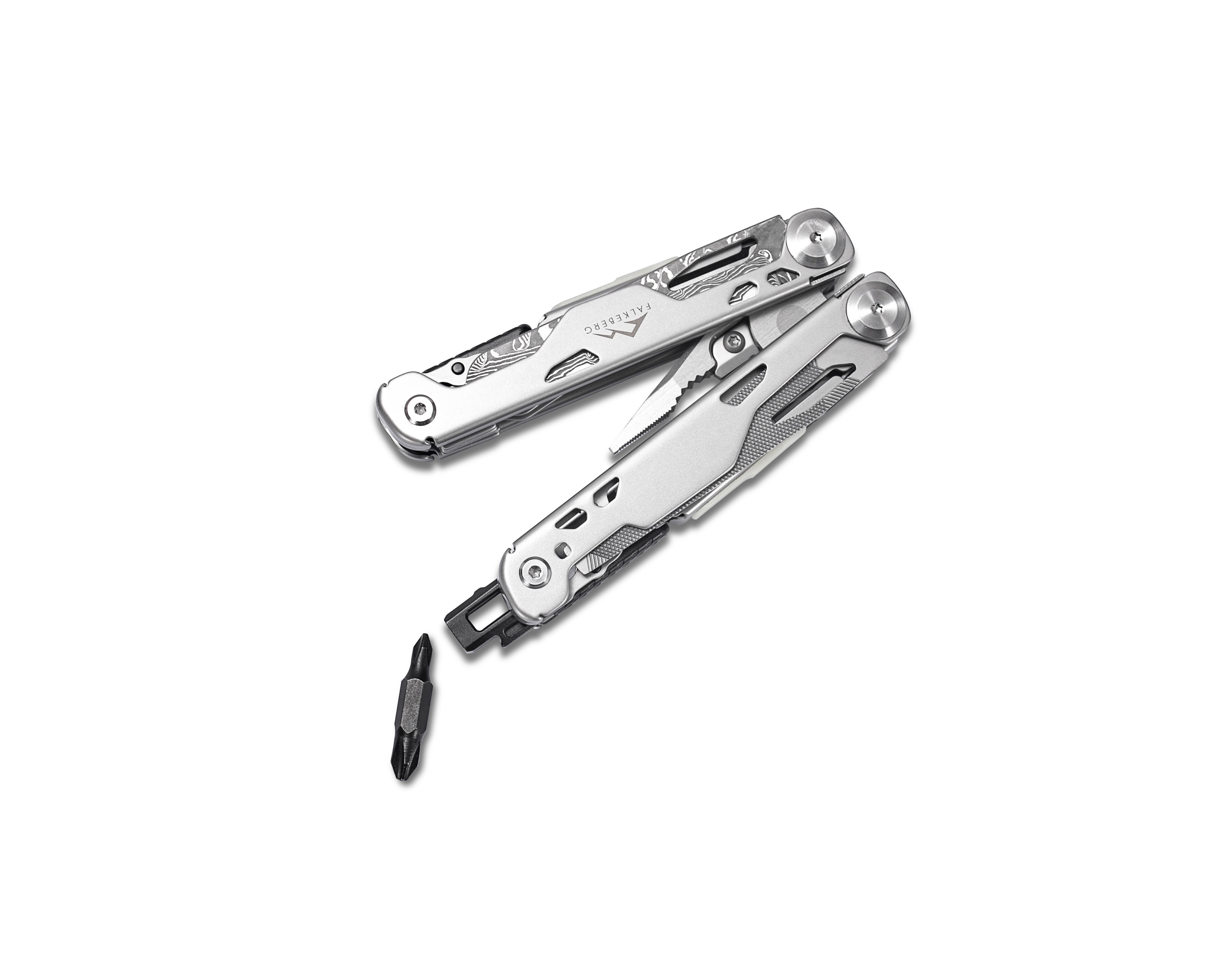 Falkeberg Multitool, Damascus 18