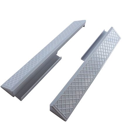 BabyDan Fußplatten für Sicherheitsgitter - Grau