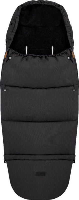 MoMi - Voetenzak 2-in-1 - Beige - Waterafstotend - Met Capuchon