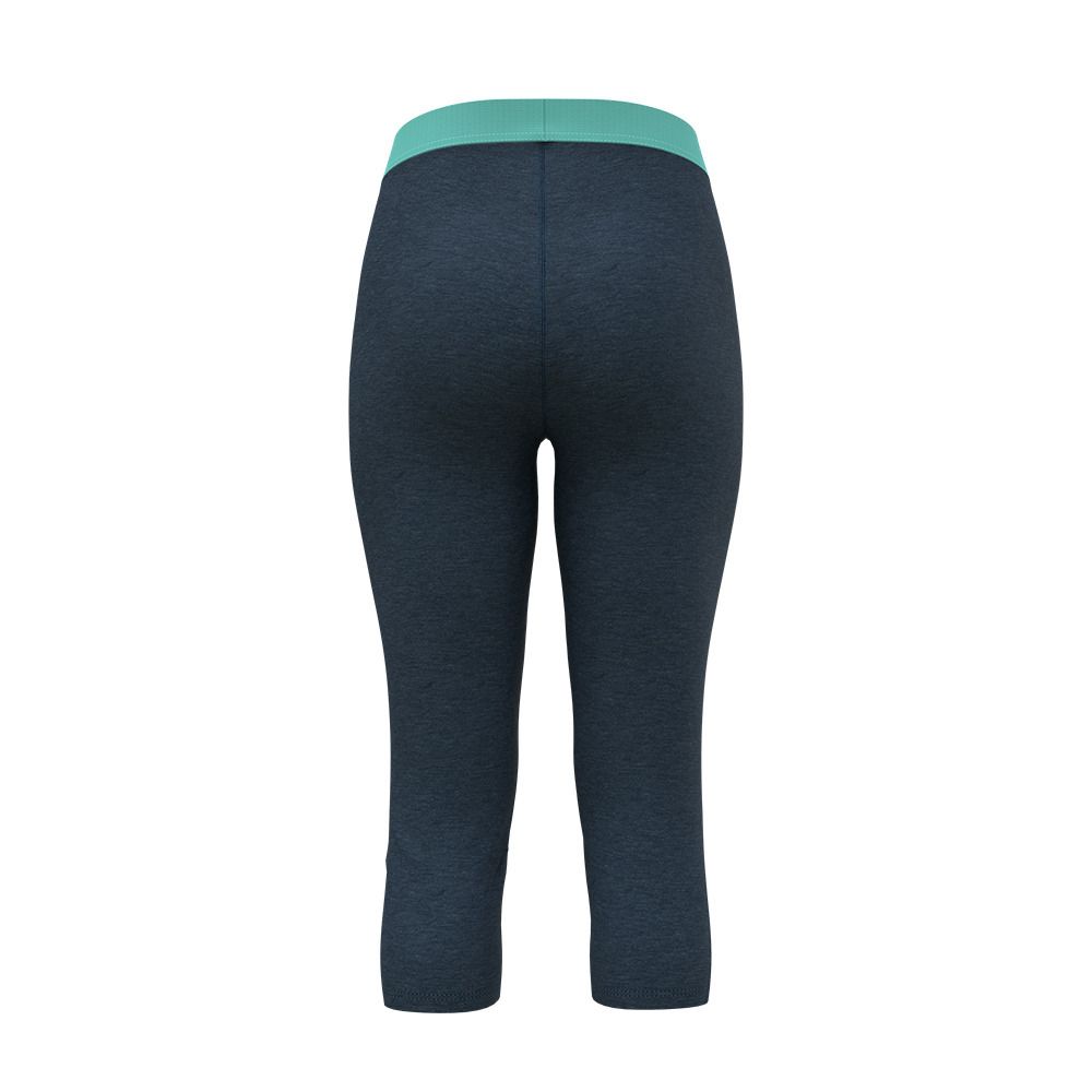 Odlo REVELSTOKE PW 150 - Sous-couche Femme blue wing teal melange - polynya