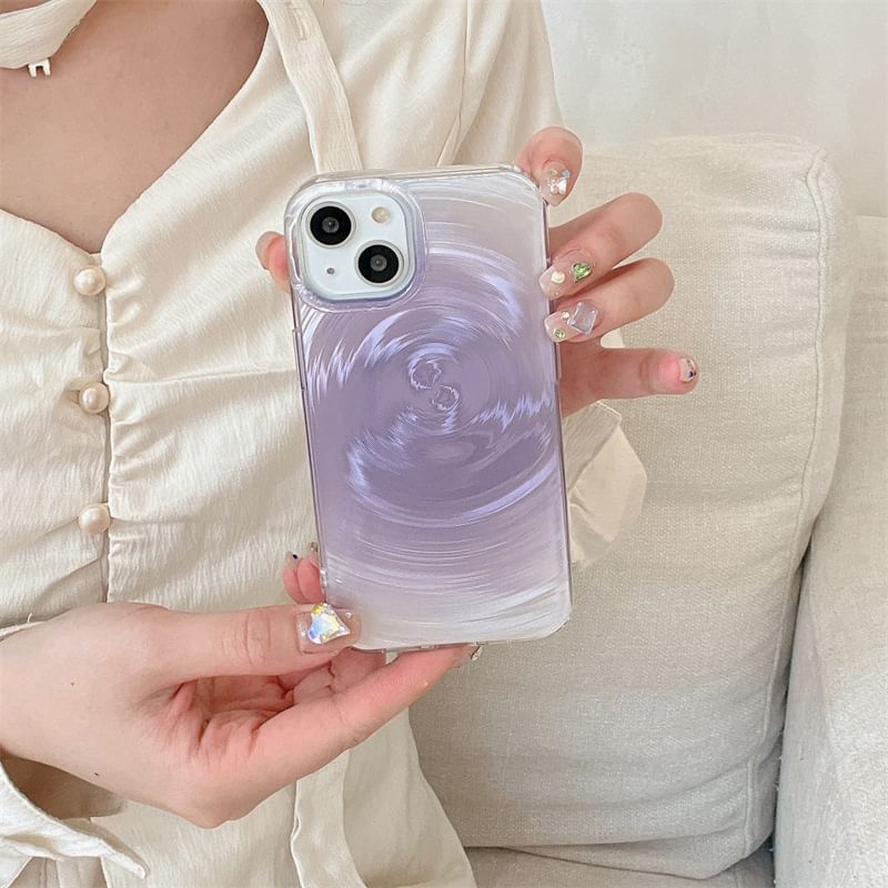 Fonekase - Ripple telefoonhoesje - Apple iPhone 16 Pro Max / 16 Pro / 16 Plus / 16 / 15 Pro Max / 15 Pro / 15 Plus / 15 / 14 Pro Max / 14 Pro / 14 Plus / 14 / SE / 13 Pro Max / 13 Pro / 13