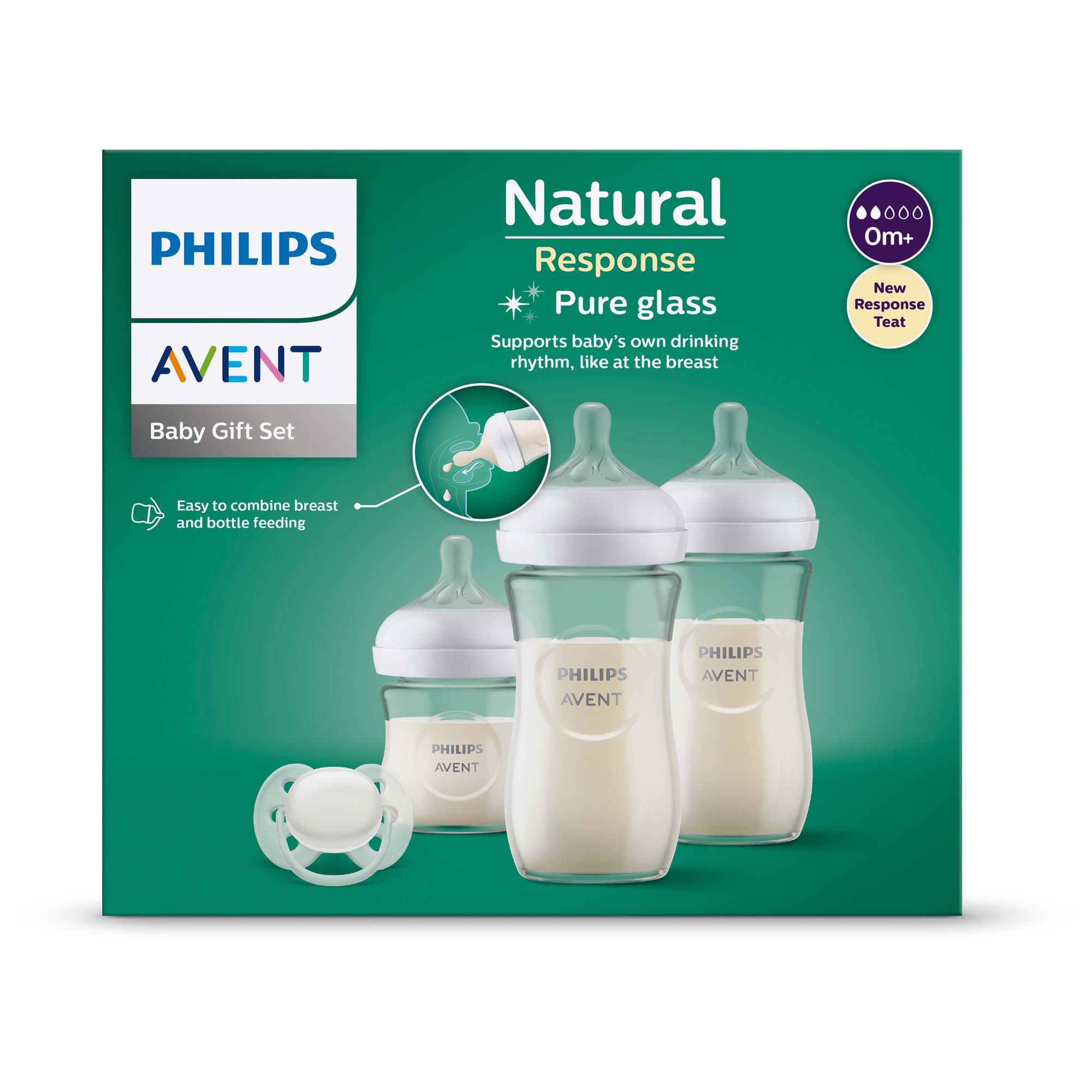Philips Avent Natural glazen Starterset transparant