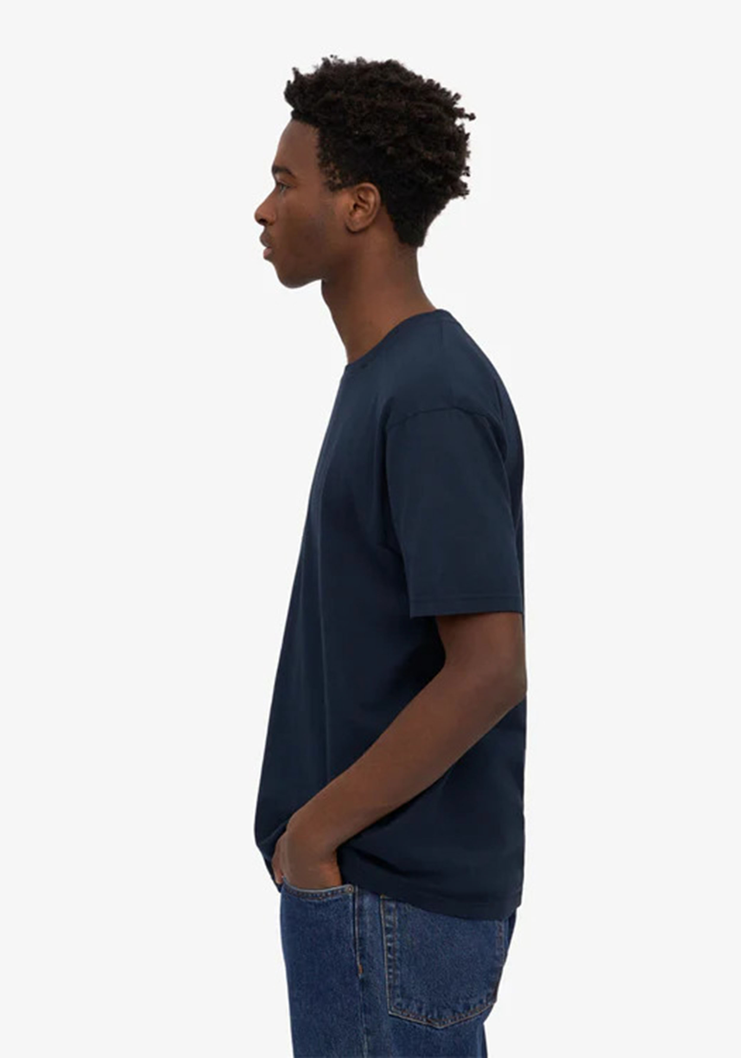 Colorful Standard Herren-T-Shirt Navy Blue