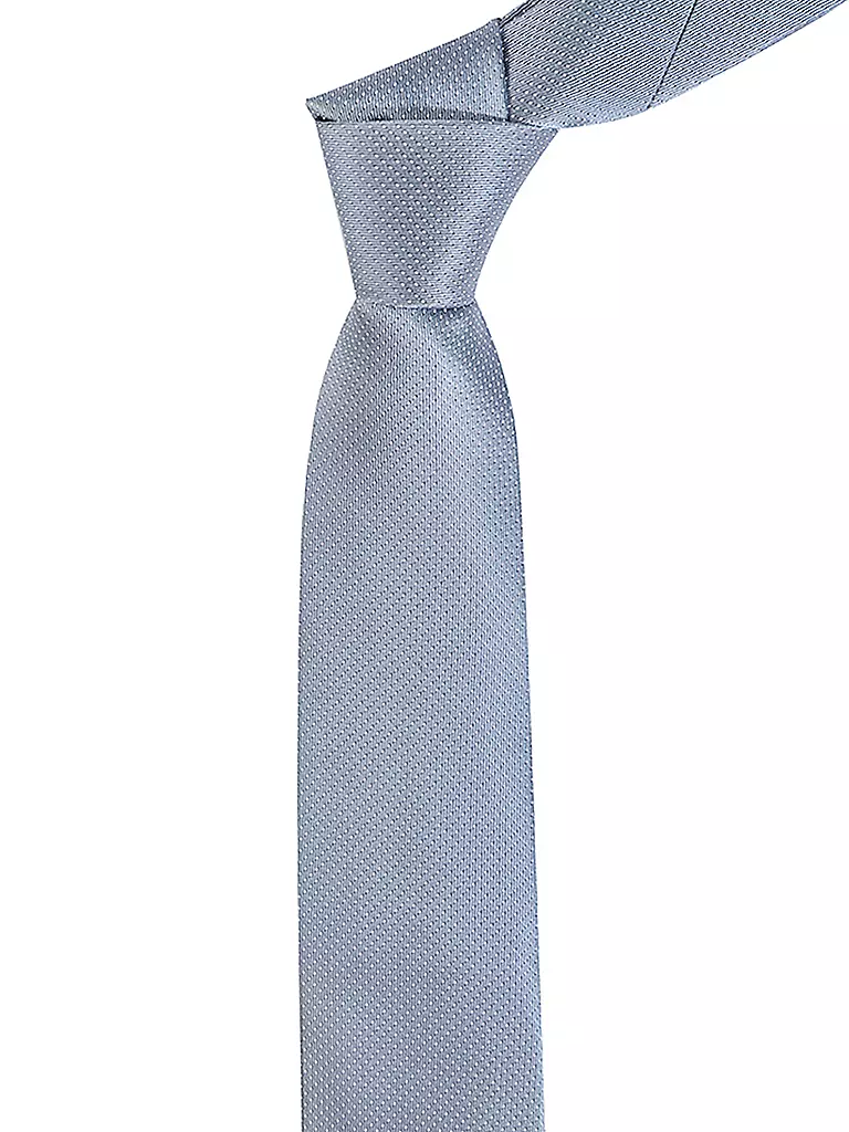 SEIDENFALTER Krawatte blau