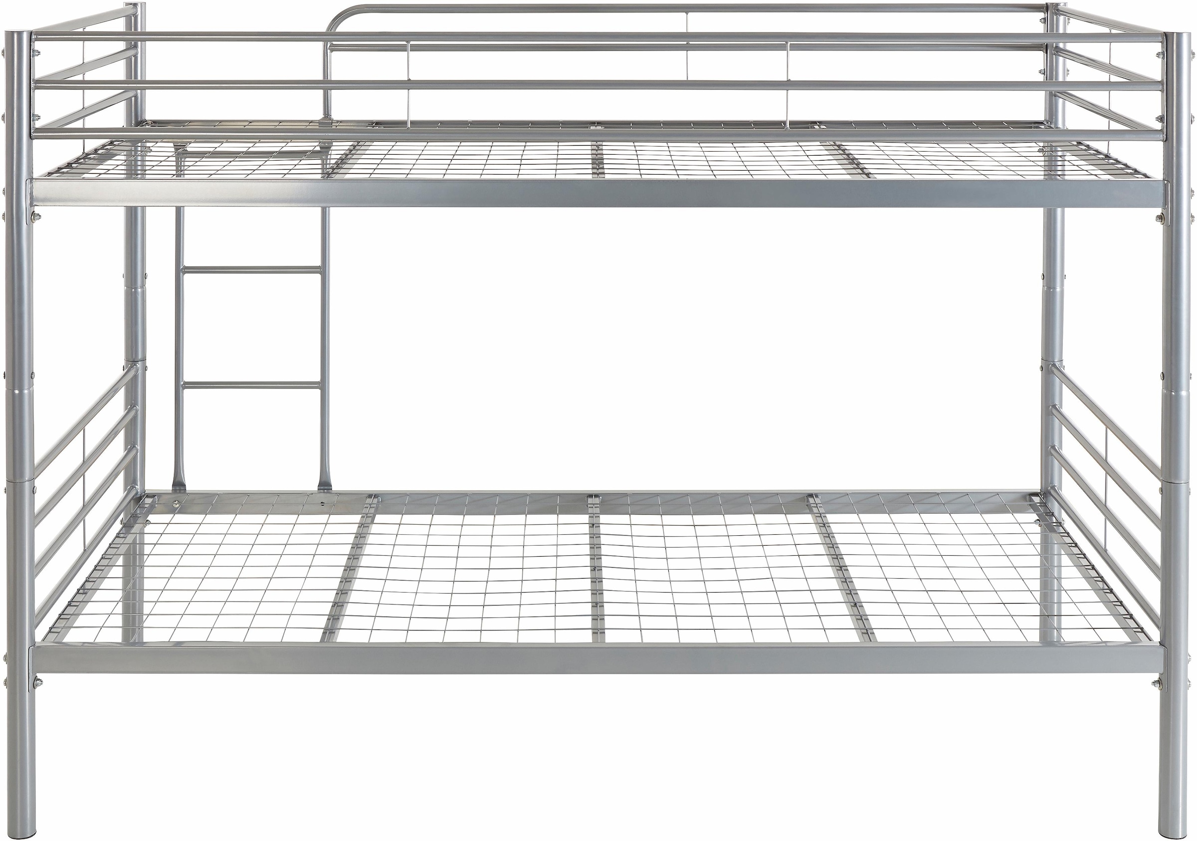 ATLANTIC home collection Etagenbett »Alex« inkl. Lattenrost, Absturzsicherung und Leiter aus Metall