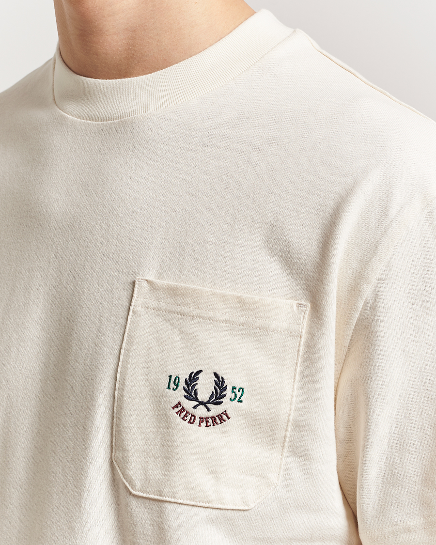 Fred Perry Relaxed 1952 Tennis T-Shirt Ecru