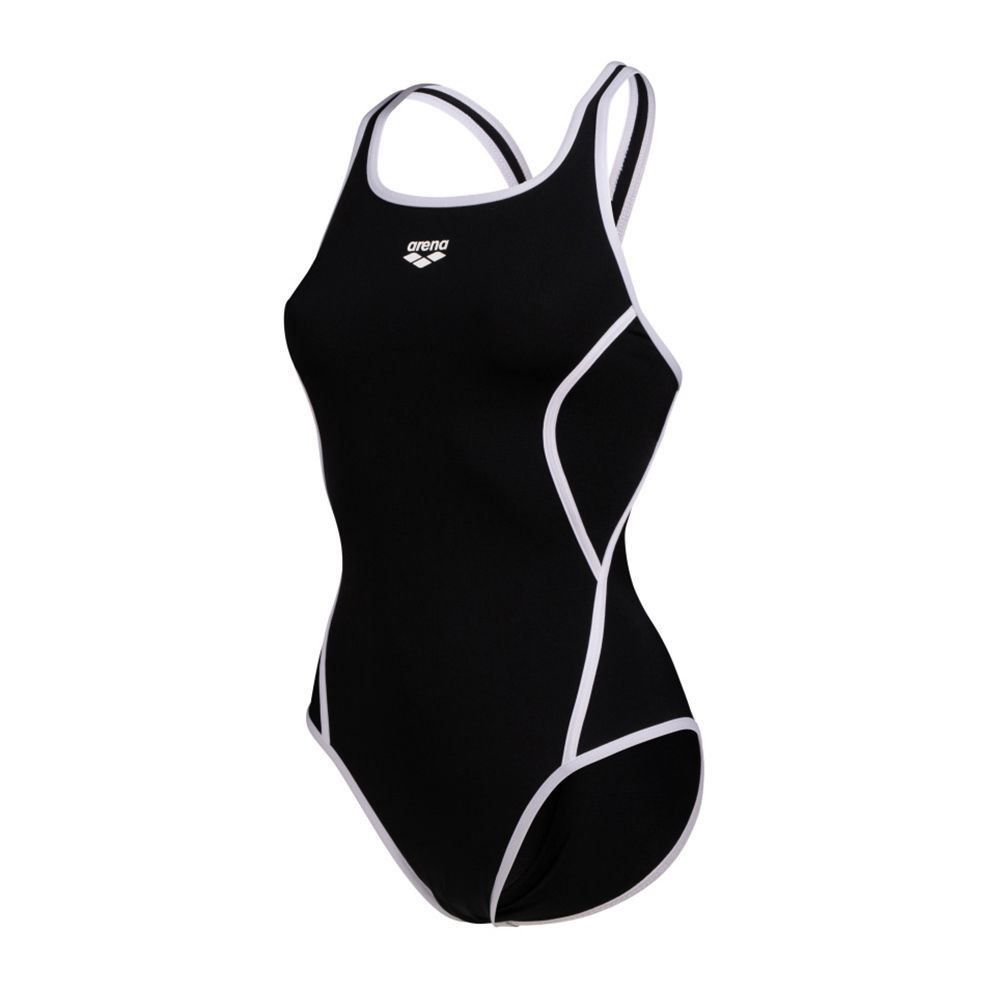 Arena PRO FILE V BACK - Maillot de bain 1 pièce Femme black/white