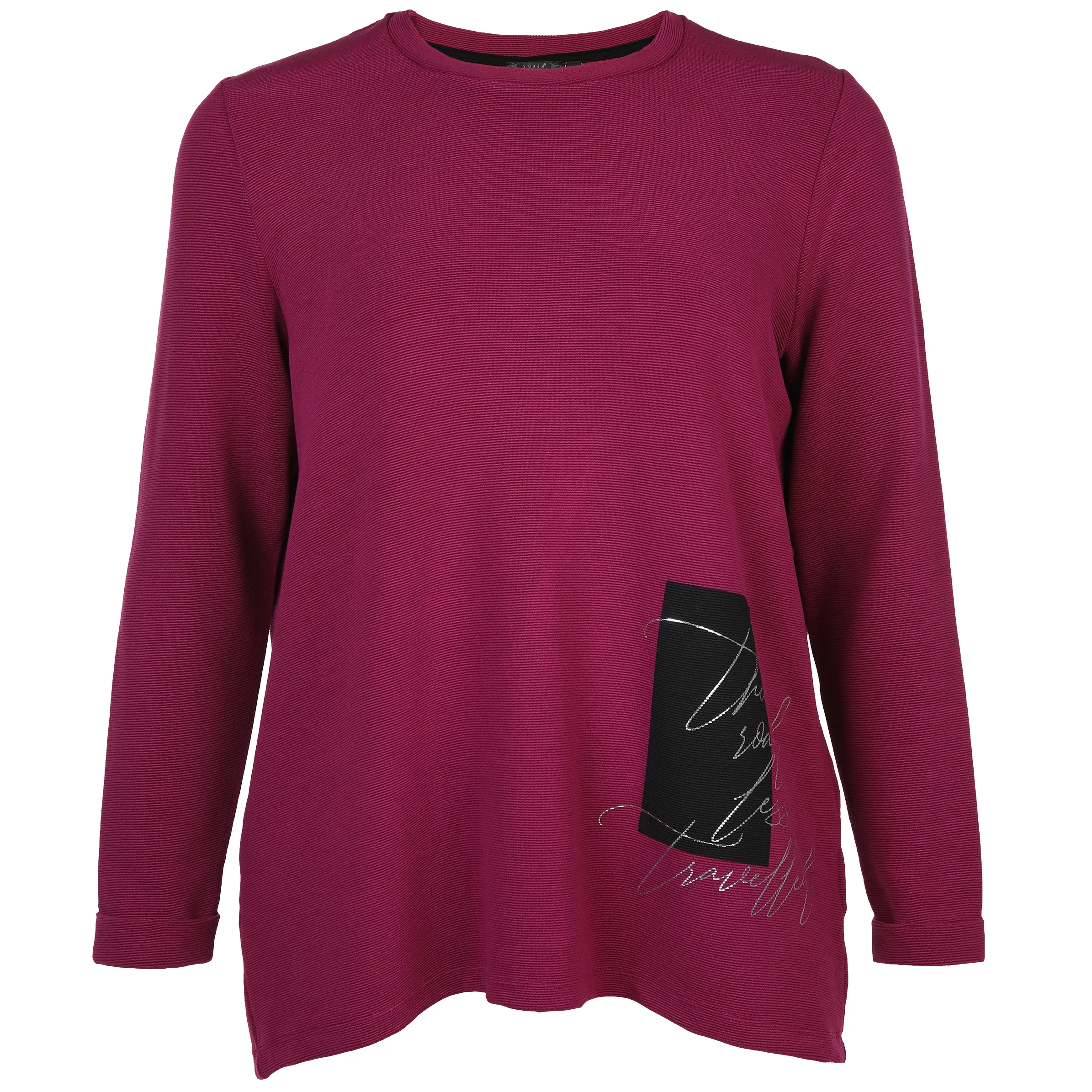 Große Größen Langarmshirt