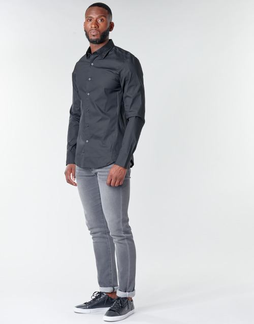 G-Star Raw - DRESSED SUPER SLIM SHIRT LS - Noir