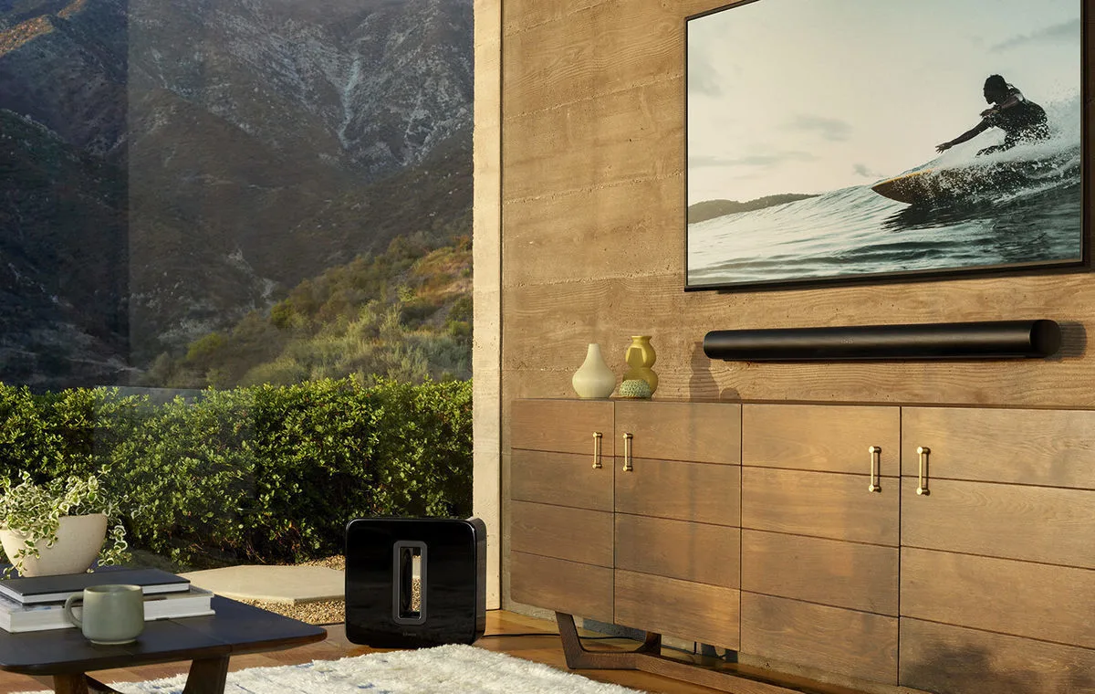 Sonos Arc Blanc   Sub Blanc Barres de son