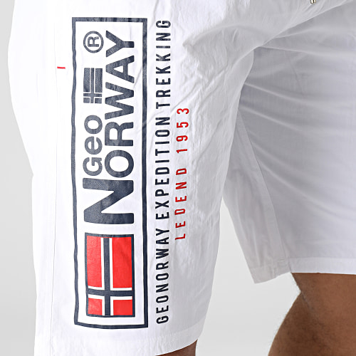 Short De Bain Blanc