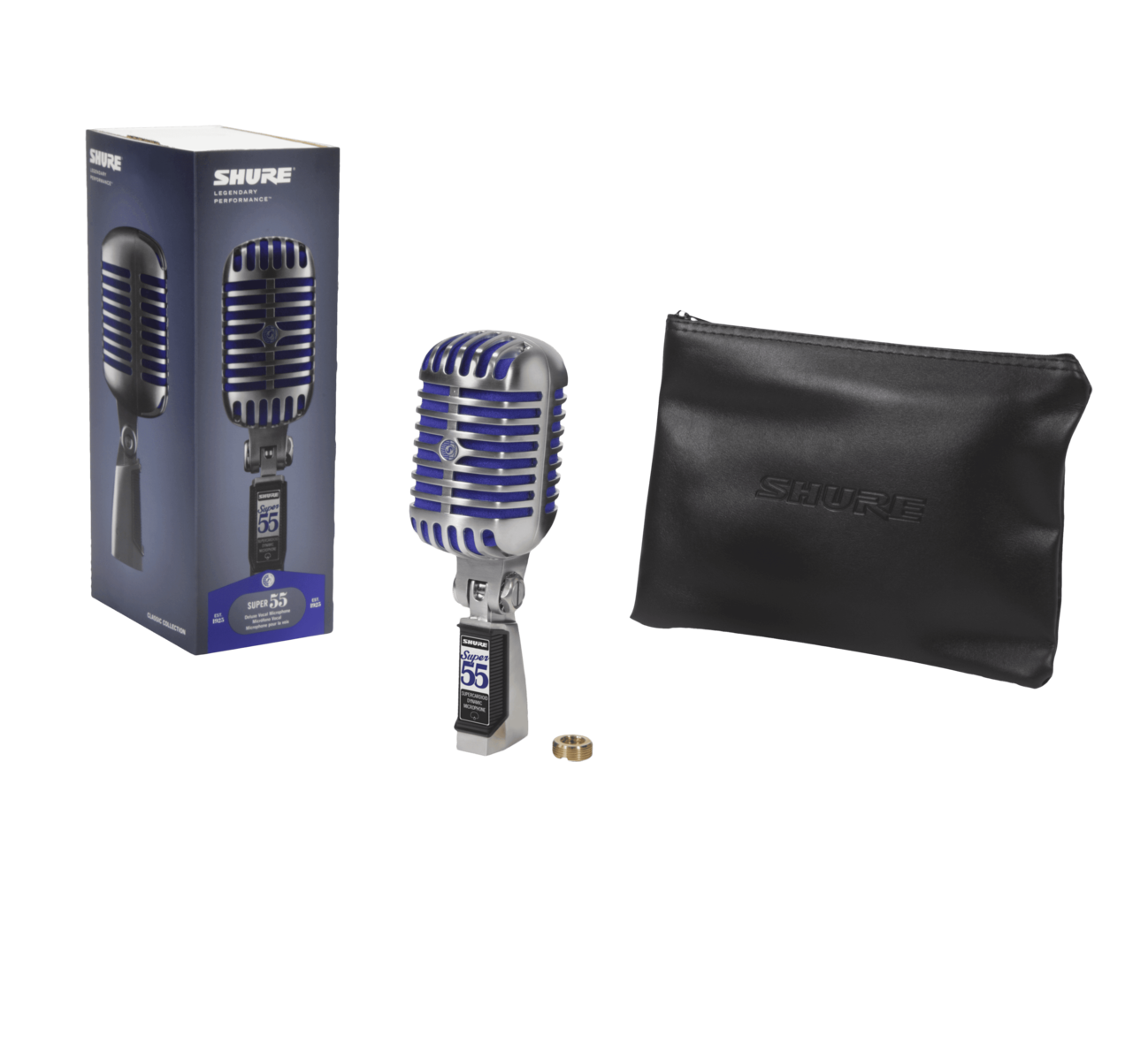 Shure Super 55 Deluxe classic vocal microfoon