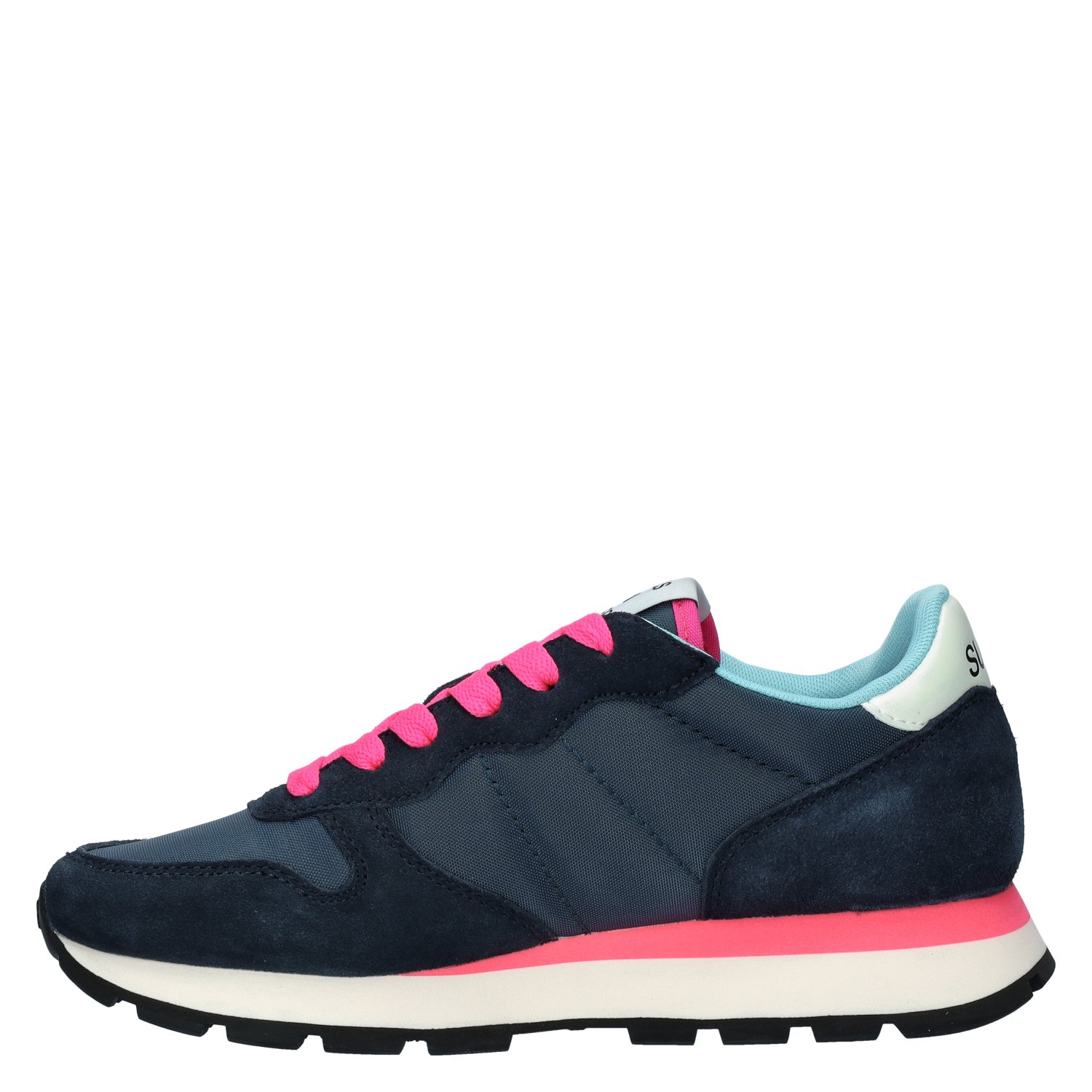 Sun 68 Ally Solid Nylon dames sneaker Sun ’68 Blauw