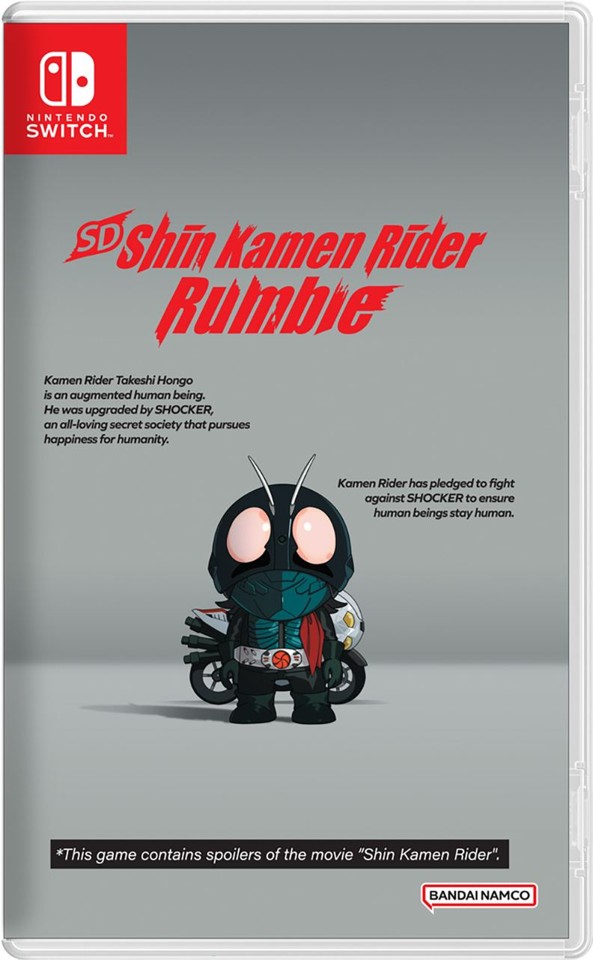 SD Shin Kamen Rider Rumble (Import)- Nintendo Switch