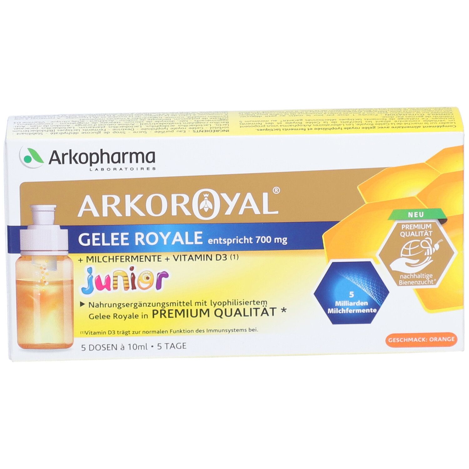 ARKOPHARMA Arkoroyal® Junior Gelée Royale entspricht 700 mg