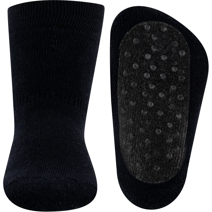 Ewers Stoppersocke 2er Pack graumarine