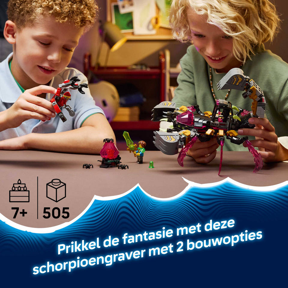 LEGO DREAMZzz nachtmerrie schorpioengraver 71513