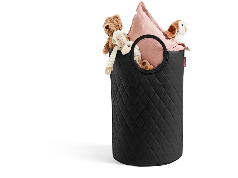 Reisenthel Wäschekorb  Frame Rhombus 30 l, Schwarz Universell einsetzbare Indoor-Tasche